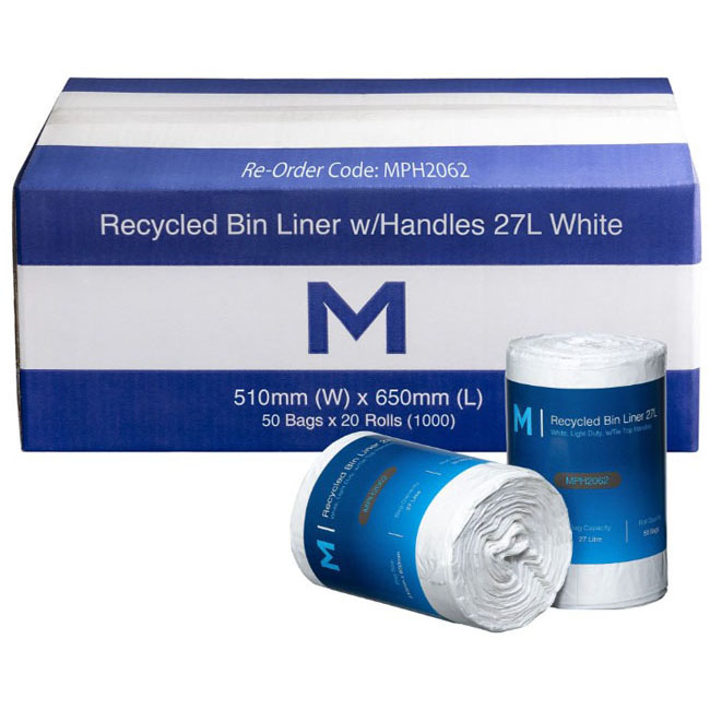 Recycled Bin Liners 27L